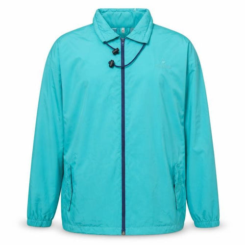 Le Coq Sportif Men's Green XL Retro Windbreaker Jacket