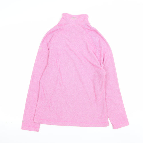 Trespass Womens Pink XS 1/2 Zip Pullover Sweatshirt