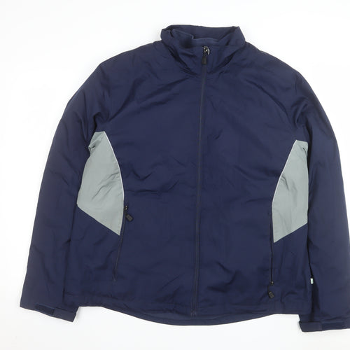 North End Women's Blue XL Lightweight Windbreaker Jacket