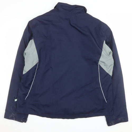 North End Women's Blue XL Lightweight Windbreaker Jacket