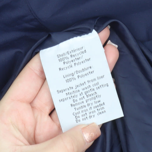 North End Women's Blue XL Lightweight Windbreaker Jacket