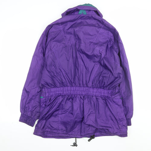 Winter Park Brooks Women's Purple Nylon Parka Jacket Size S