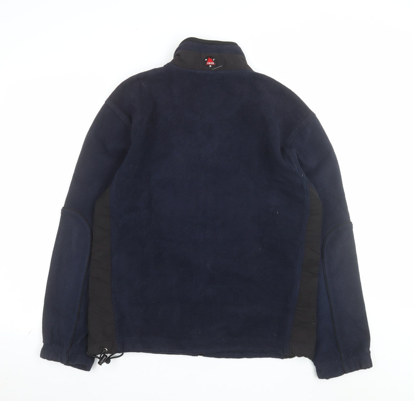 IZOD PerformX Men's Blue Full Zip Fleece Sweatshirt Medium