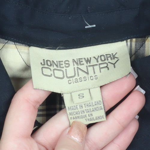 Jones New York Country Women’s Black Quilted Mid-Length Jacket S