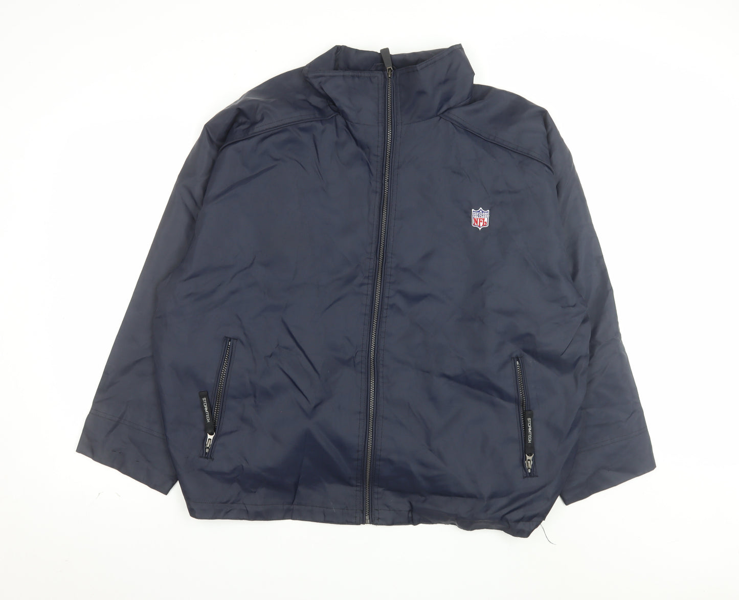 Stormtech Men's Navy XL Nylon Windbreaker Jacket with Pockets