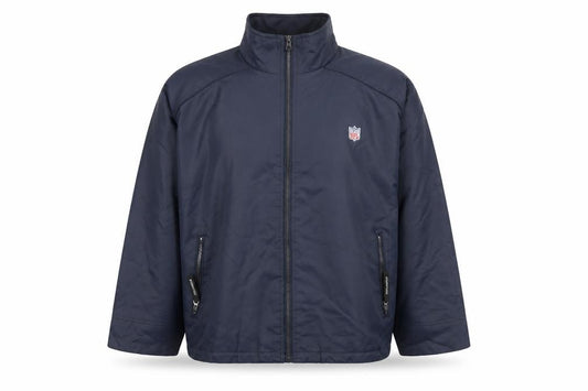 Front view of Stormtech Men's Navy XL Nylon Windbreaker Jacket with Pockets