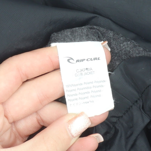 Rip Curl Men's Black L Coach Style Lightweight Jacket