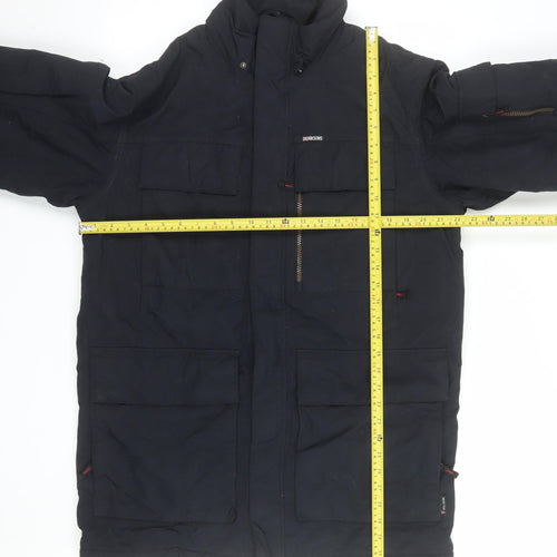 Didriksons Men Blue Waterproof Parka Jacket M Regular Fit Winter Coat
