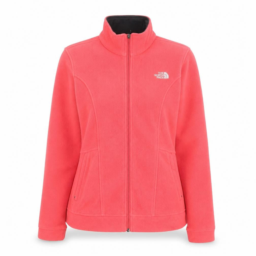 The North Face Womens Pink Full Zip Fleece Sweatshirt Size M