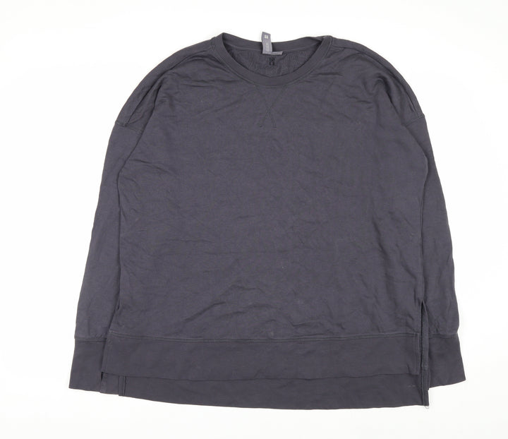 Sweaty Betty Women Black Long Sleeve Pullover Sweatshirt L