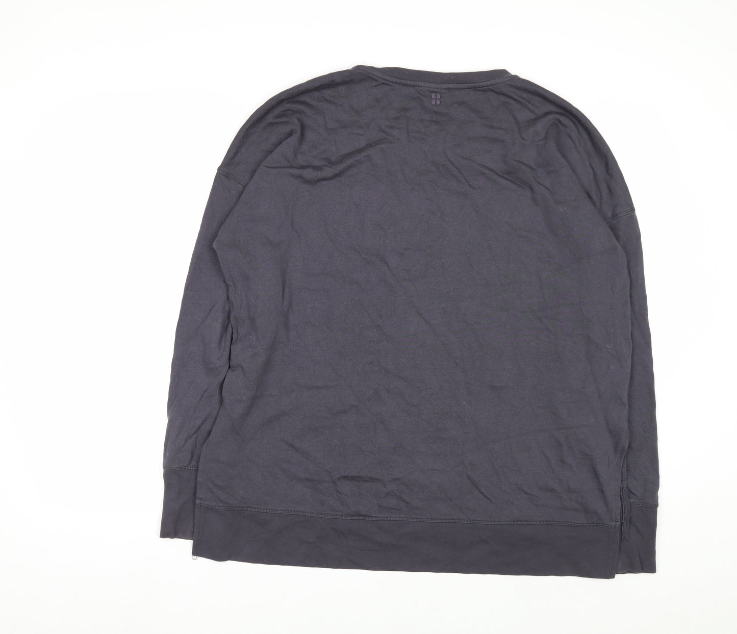 Sweaty Betty Women Black Long Sleeve Pullover Sweatshirt L