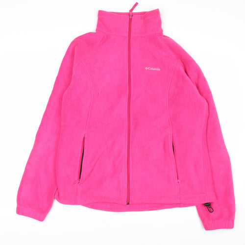 Columbia Women’s Pink Full Zip Fleece Hoodie XL