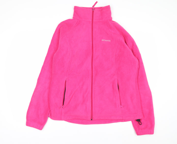 Columbia Women’s Pink Full Zip Fleece Hoodie XL