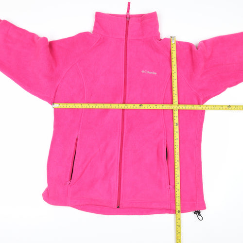 Columbia Women’s Pink Full Zip Fleece Hoodie XL