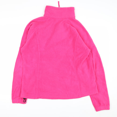 Columbia Women’s Pink Full Zip Fleece Hoodie XL