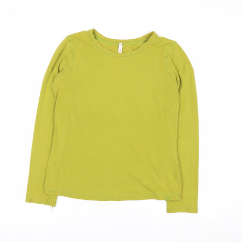Next Women’s Green Long Sleeve Cotton T-Shirt Size 14