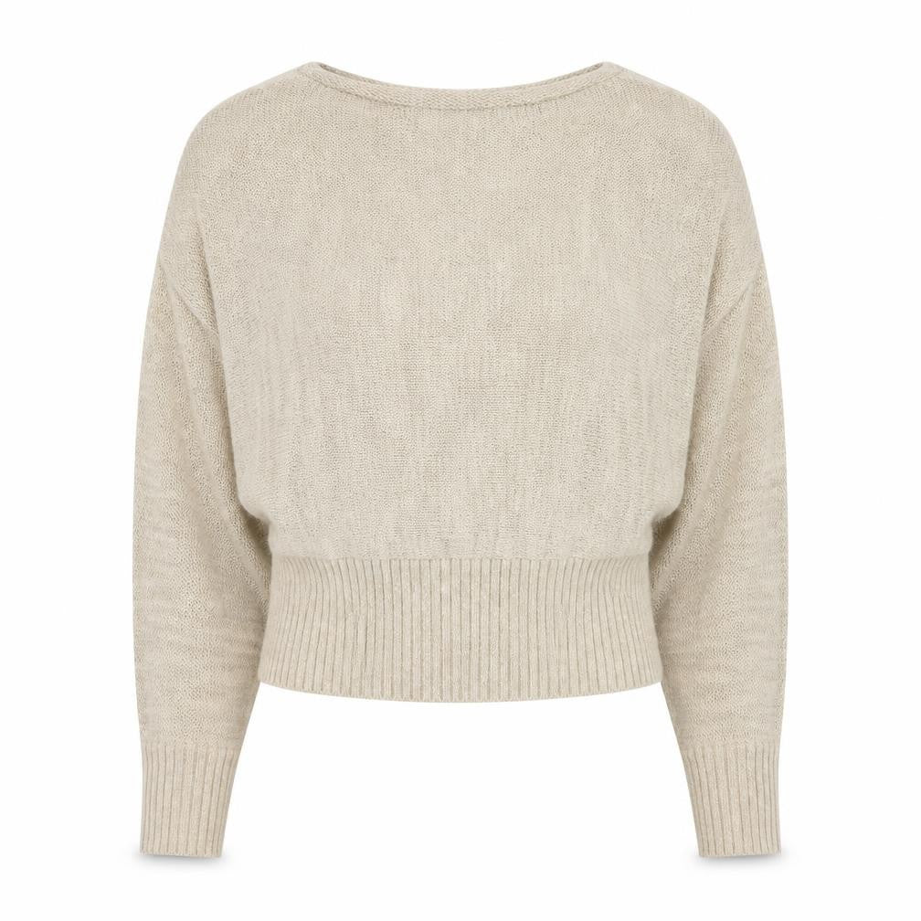 Marks and Spencer Women’s Beige Lightweight Knit Jumper Size S