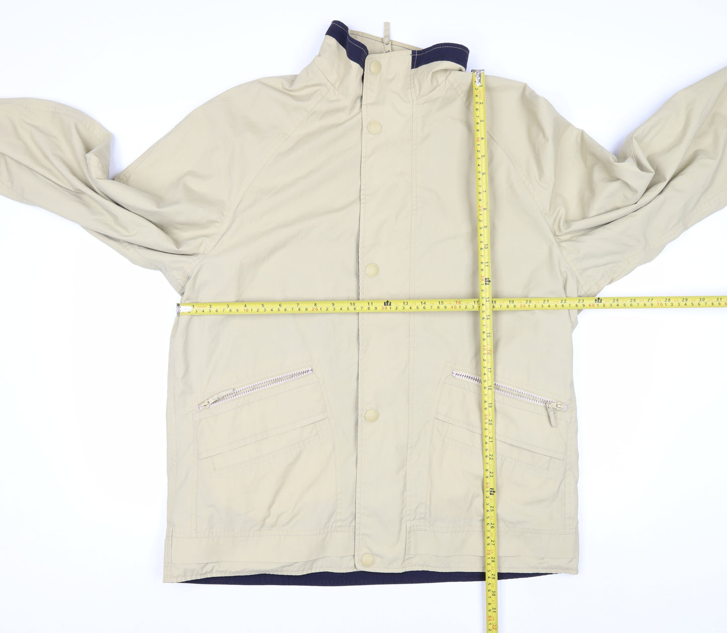 Sea Barrier Men's Beige Water Resistant L Jacket