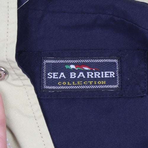 Sea Barrier Men's Beige Water Resistant L Jacket