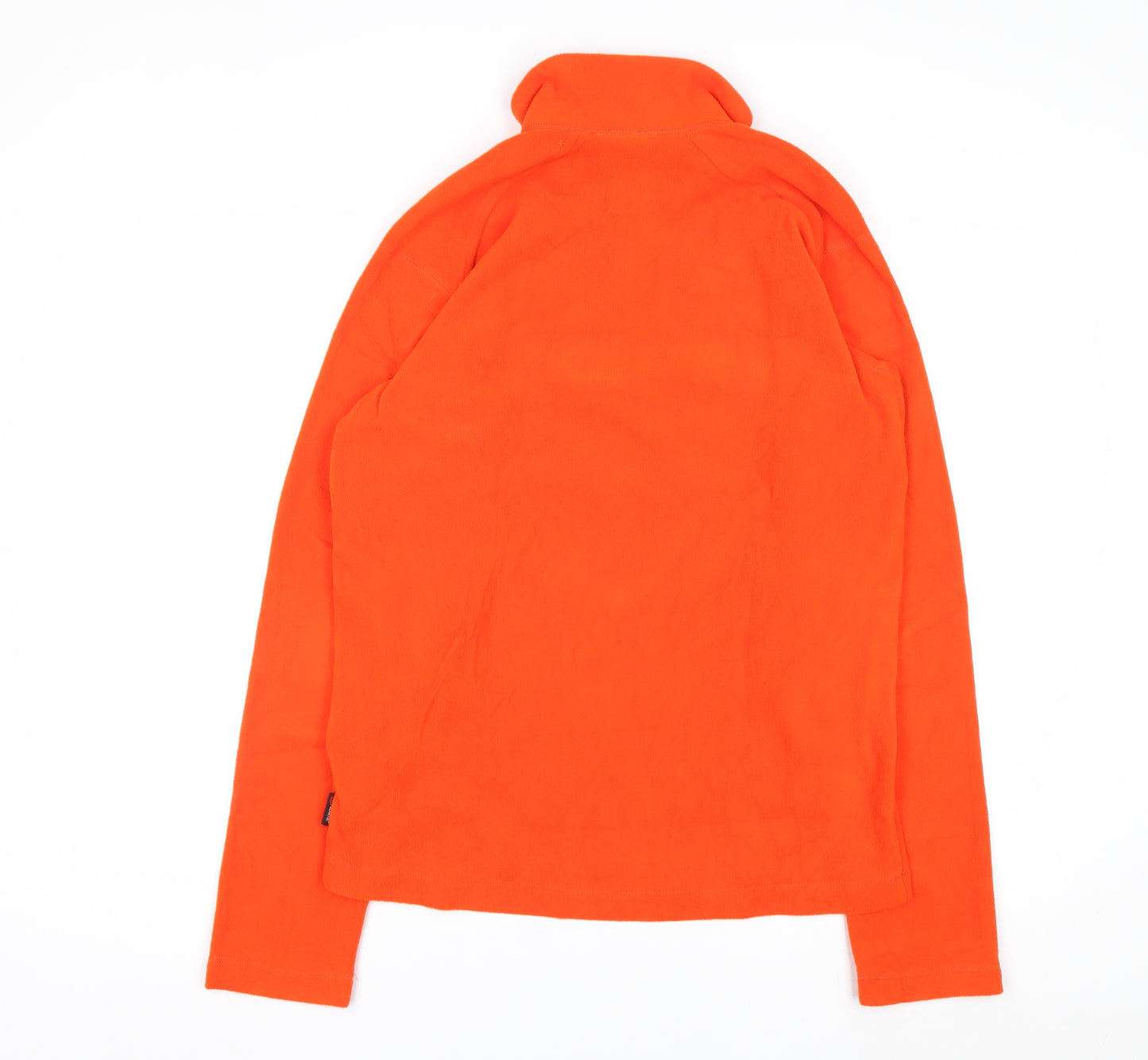 Helly Hansen Men's Orange Fleece 1/2 Zip Pullover Sweatshirt S