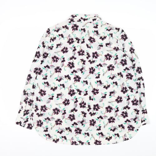 Next Women's Multicoloured Floral Button-Up Shirt Size 20