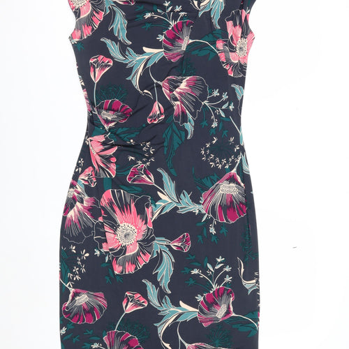 Marks and Spencer Per Una Women’s Multicoloured Floral Bodycon Dress Size 10