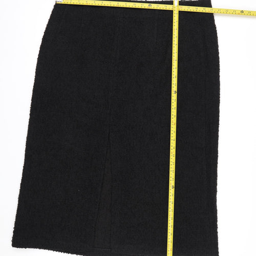 Marks and Spencer Womens Black Knee Length Pencil Skirt Size 20