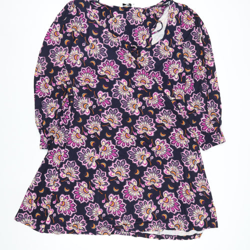 Next Women’s Multicoloured Floral A-Line Dress Size 18