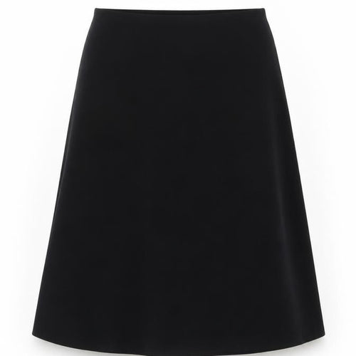 Marks and Spencer Women's Black A-Line Knee Length Skirt Size 10