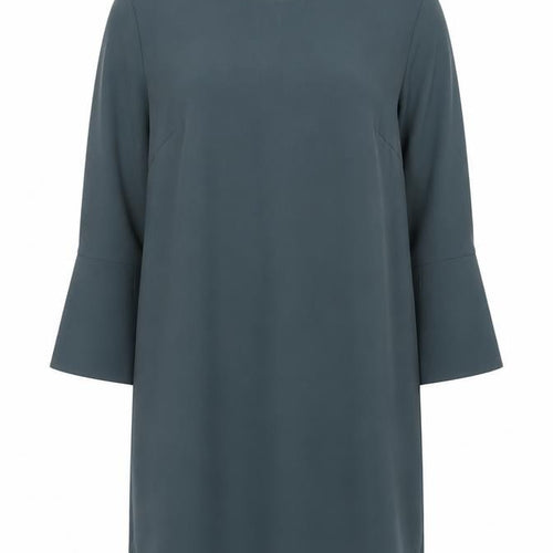 & Other Stories Women Green Size 14 Shift Work Dress 3/4 Sleeves
