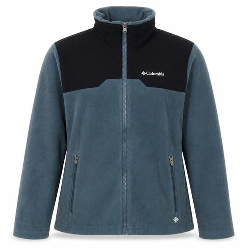 Columbia Women's Blue Full Zip Fleece Sweatshirt Size 14/16