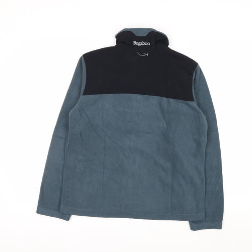 Columbia Women's Blue Full Zip Fleece Sweatshirt Size 14/16