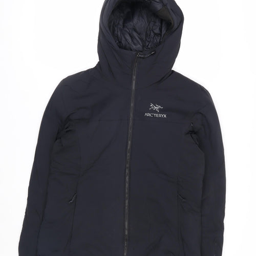 Arc'teryx Women's Black Hooded Insulated Puffer Jacket Size 10