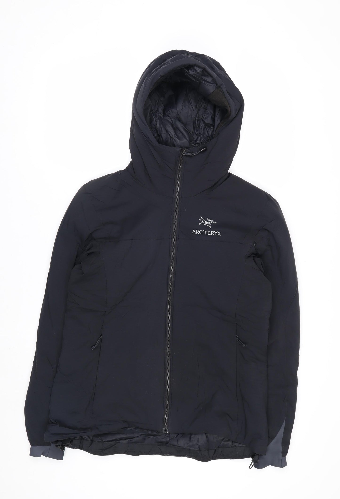 Arc'teryx Women's Black Hooded Insulated Puffer Jacket Size 10