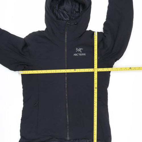 Arc'teryx Women's Black Hooded Insulated Puffer Jacket Size 10