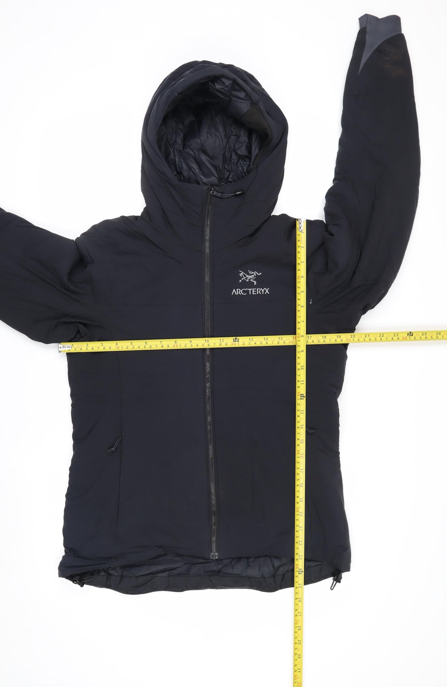 Arc'teryx Women's Black Hooded Insulated Puffer Jacket Size 10