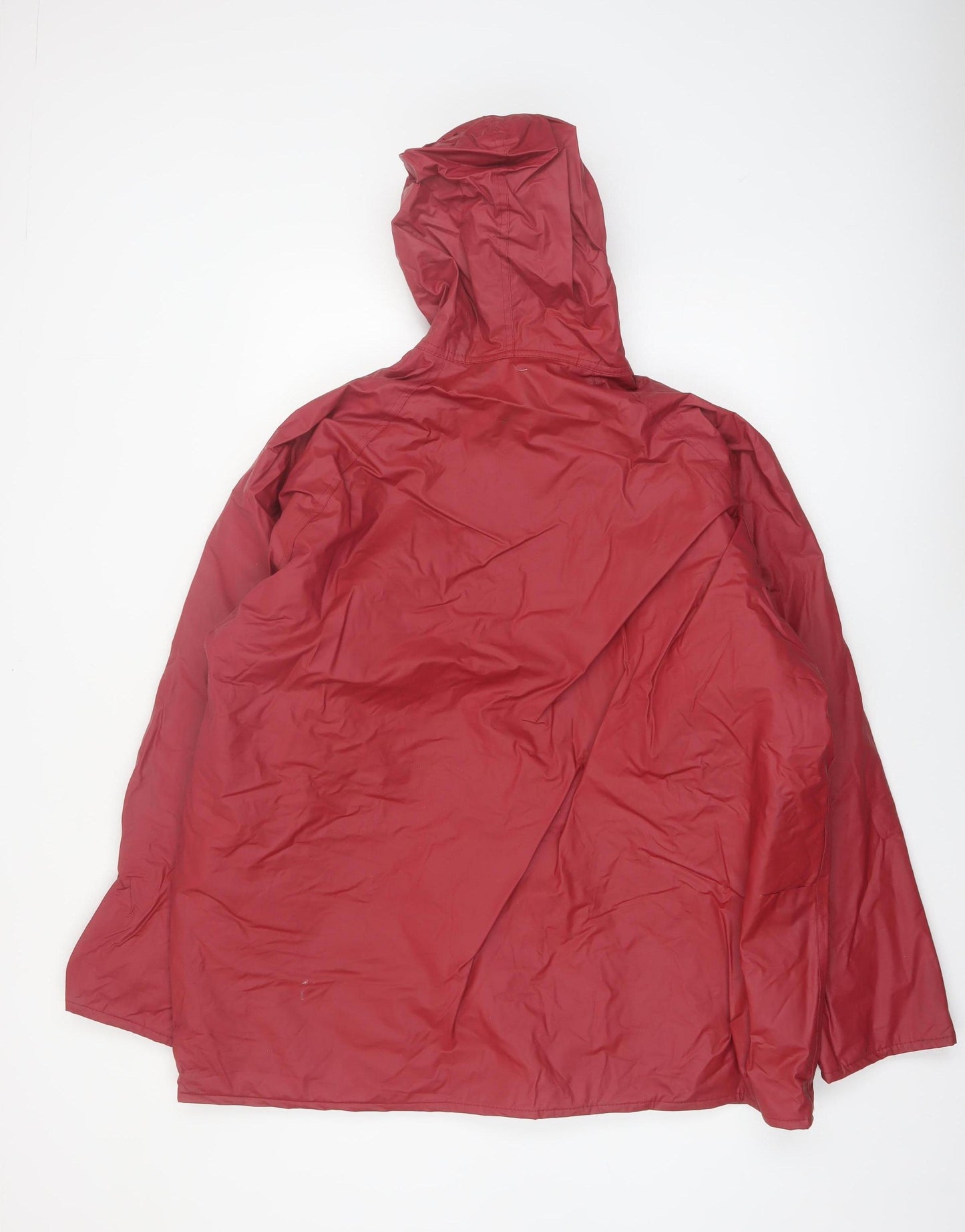 Misty Harbor Women Red XL Waterproof Hooded Rain Coat Jacket