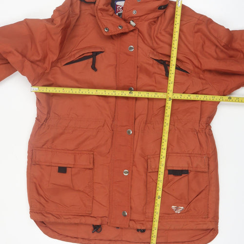 Roxy Womens Brown XL Ski Jacket Winter Hooded Insulated Coat