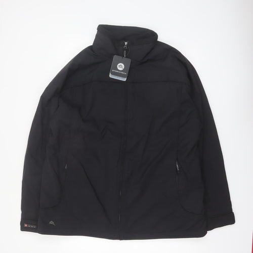 Stormtech Men's Black Softshell Jacket L Water Resistant Windproof