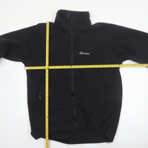 Berghaus Men’s Black XL Fleece Jacket Full Zip Lightweight Outdoor
