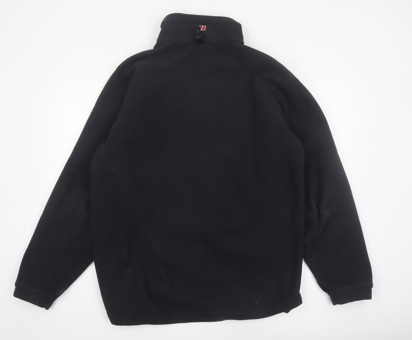 Berghaus Men’s Black XL Fleece Jacket Full Zip Lightweight Outdoor