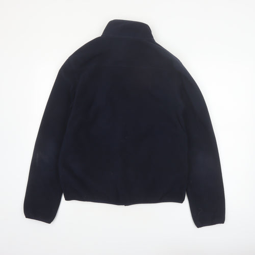 Marks and Spencer Men's Blue Fleece Zip Jacket Size S Regular