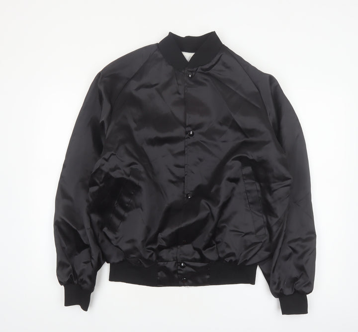 Westark USA Men's Black T-Birds Varsity Bomber Jacket Size L