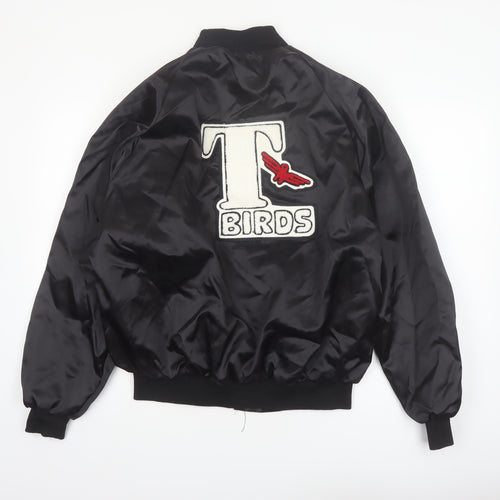 Westark USA Men's Black T-Birds Varsity Bomber Jacket Size L