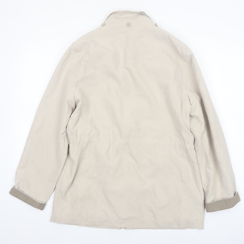 Debenhams Classics Women’s Beige Mid-Length Rain Coat Size 10