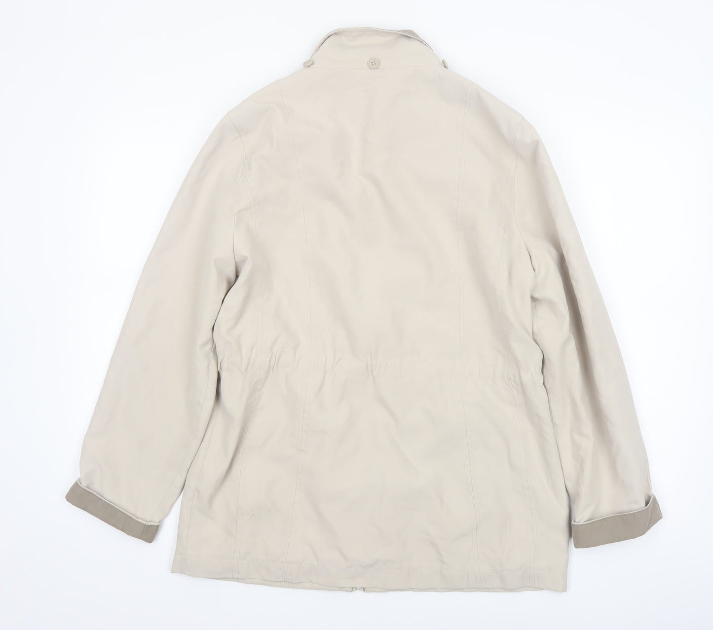 Debenhams Classics Women’s Beige Mid-Length Rain Coat Size 10