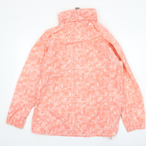 Regatta Women's Pink Floral Waterproof Rain Jacket Size 18