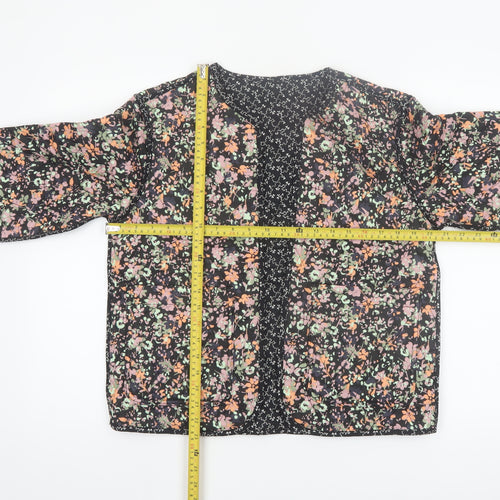 Marks and Spencer Women's Multicoloured Floral Quilted Jacket Size 10