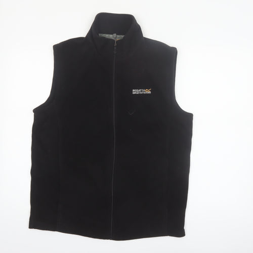 Regatta Men's Black Fleece Bodywarmer Waistcoat M Outdoor Hiking