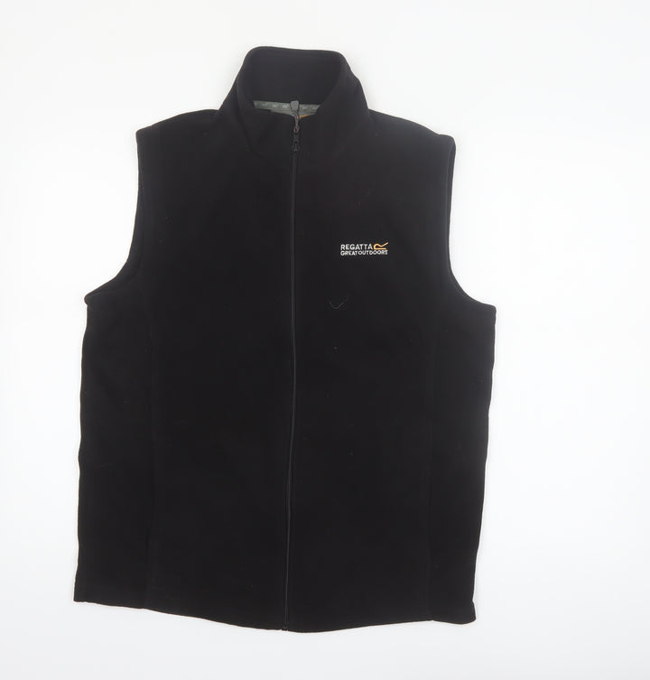 Regatta Men's Black Fleece Bodywarmer Waistcoat M Outdoor Hiking